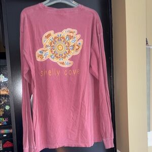 Shelly Cove Pink Long Sleeve Shirt